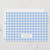 Merci de Baby shower Berry Sweet Blueberry (Dos)