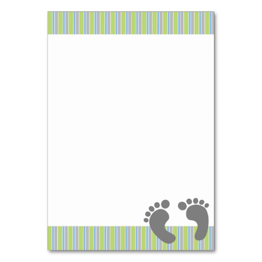 Merci de baby shower de bébé (Dos)