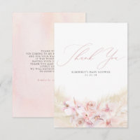 Merci de Baby shower de  de bois de laiton de Pamp