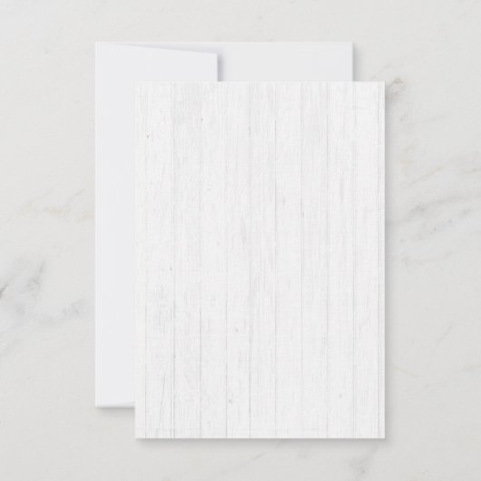 Merci de Baby shower de fille à ballons en bois bl (Dos)