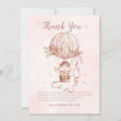 Merci de Baby shower Fairy Fairy Balloon à air cha (Devant)