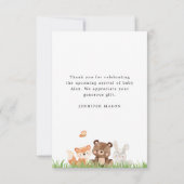 Merci de Baby shower neutre pour les femmes dans l (Dos)