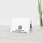 Merci de balles de soccer noir et blanc (Dos)