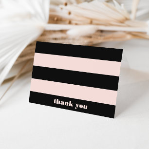 Merci de bande rouge rose et noir rétro