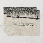 Merci de barbelé de mère patrie (Devant / Derrière)