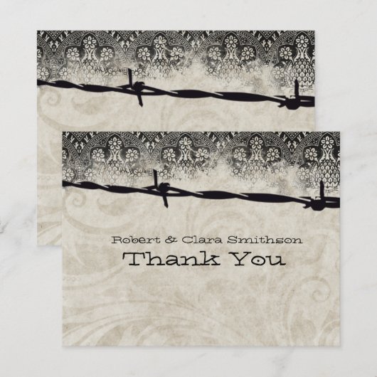 Merci de barbelé de mère patrie (Devant / Derrière)