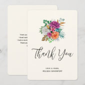 Merci de bouquet Roses Roses Roses Rose, Orange et (Devant / Derrière)