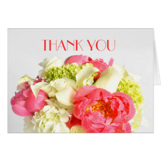 Merci de bouquet sucré de pivoine Florale