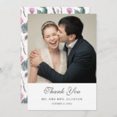 Merci de cactus de Boho, succulent et floral de | (Devant / Derrière)