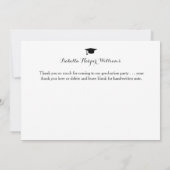 Merci de calligraphie photo moderne (Dos)