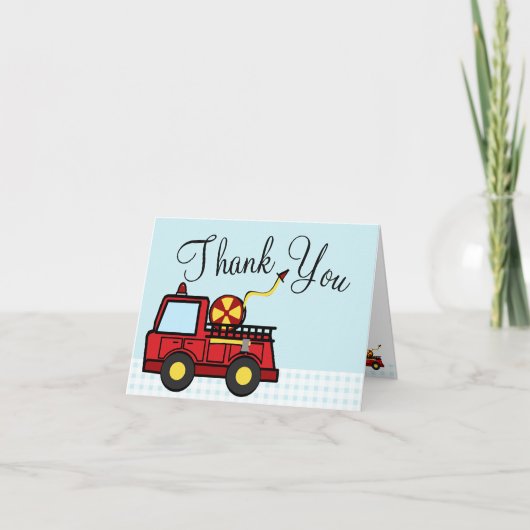 Merci de camion-feu (Devant)