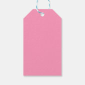 Merci de canard jaune, étiquettes cadeaux couleur  (Dos)