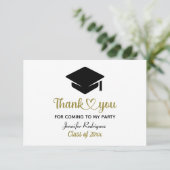 Merci De Cap De Diplôme Pour Être Venu À Mon Parti (Debout devant)