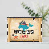 Merci de capitaine Whale Starfish Matey de pirate (Debout devant)