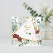 Merci de carte plat (Debout devant)