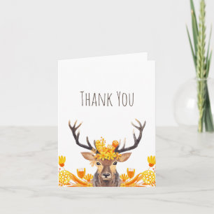 Merci de cerfs communs d'automne