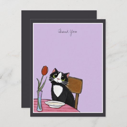 Merci de chat de smoking de restaurant (Devant / Derrière)