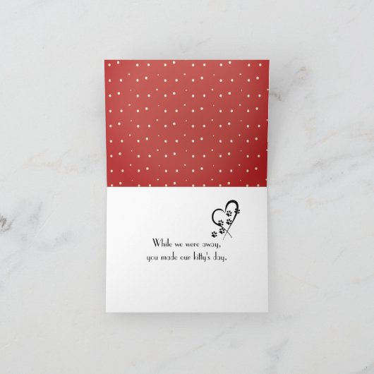 Merci de chat Tabby pour animaux de compagnie (Intérieur)