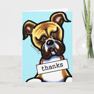 Merci de chien de boxe