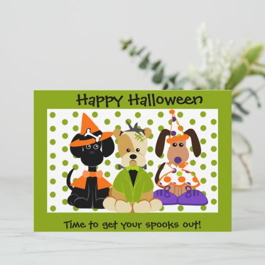 Merci de client de Halloween (Debout devant)