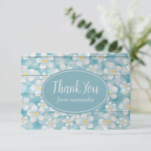 Merci de clôture en bois peint (Debout devant)