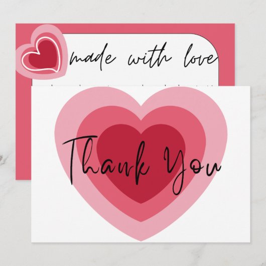 Merci de coeur : L'amour dans l'abondance (Devant / Derrière)