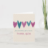 Merci de coeur Turquoise (Devant)