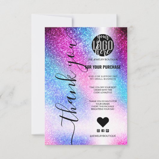 Merci de commande de Parties scintillant de Nebula (Devant)