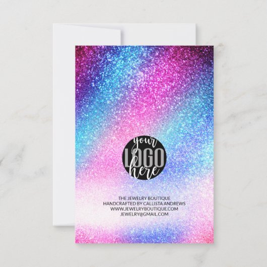 Merci de commande de Parties scintillant de Nebula (Dos)