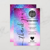 Merci de commande de Parties scintillant de Nebula (Devant / Derrière)