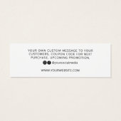 Merci de commande de script moderne élégant (Dos)