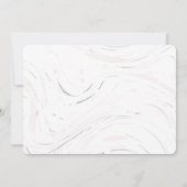 Merci de communion photo Croix or en marbre modern (Dos)