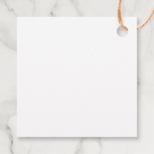 Merci DE COULEUR MODIFIABLE Étiquette Script moder (Dos)