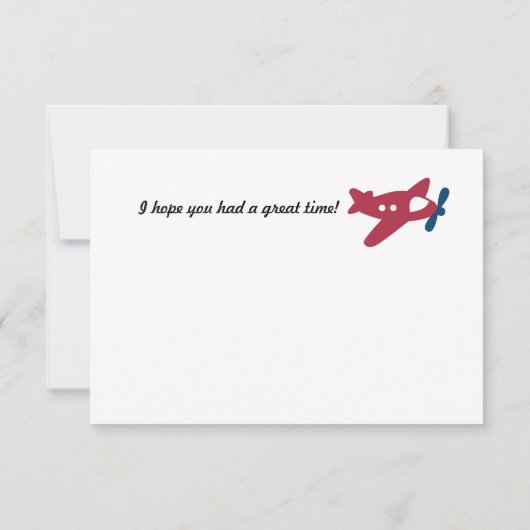 Merci de courrier aérien du plan d'hélice (Dos)