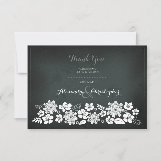 Merci de cru de fleurs blanches de tableau (Devant)