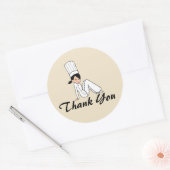 Merci de cuisson Étiquette Sticker de  avec oeuvre (Enveloppe)