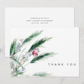 Merci de deuil du papillon floral (Devant / Derrière)