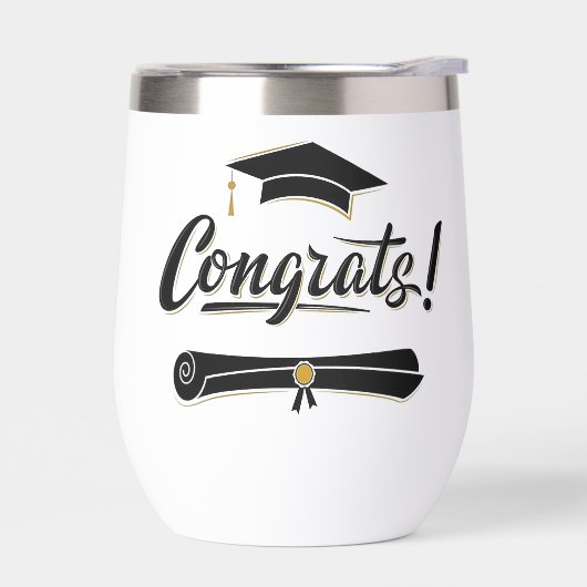 Merci de diplôme Classe de collage des diplômés (Gauche)