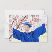 Merci de diplôme Classe de photo (Dos)