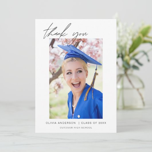 Merci de diplôme Classe de photo (Debout devant)