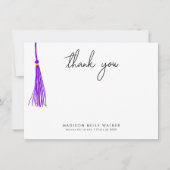 Merci de diplôme Purple Tassel (Devant)