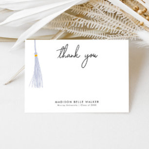 Merci de diplôme White Tassel