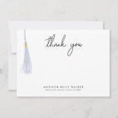 Merci de diplôme White Tassel (Devant)
