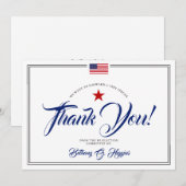 Merci de don politique patriotique (Devant / Derrière)