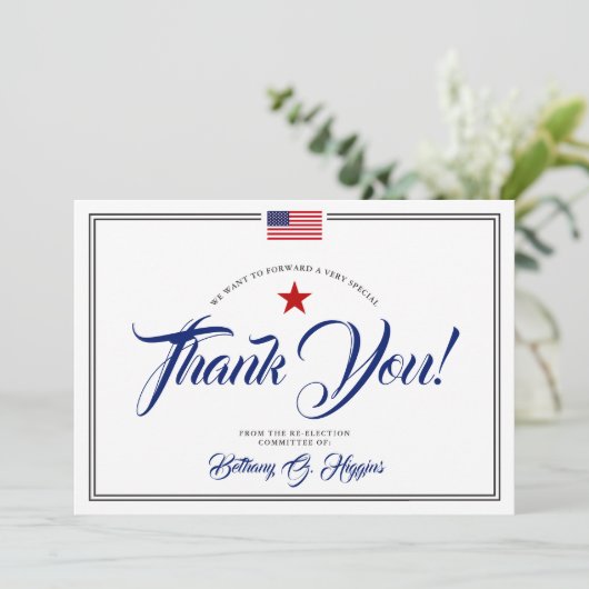 Merci de don politique patriotique (Debout devant)