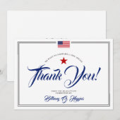 Merci de don politique patriotique (Devant / Derrière)