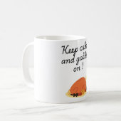 Merci de donner Tasse de café, dinde drôle (Devant gauche)