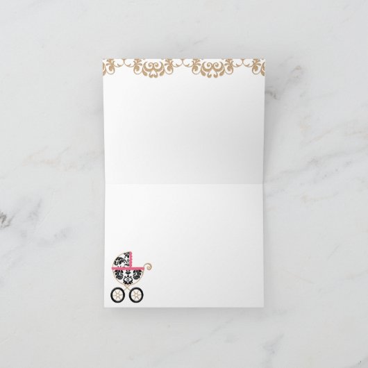 Merci de douche de voiture d'enfant de damassé de (Intérieur)