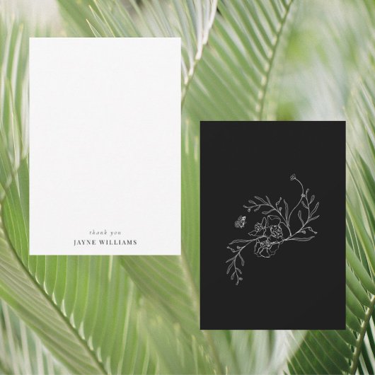 Merci de douche Vintage noir et blanc