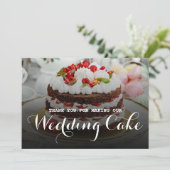 Merci de faire notre gâteau Mariage | Mariage Bake (Debout devant)